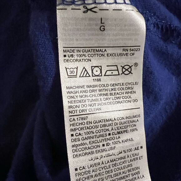 Old Navy indigo color camera t shirt size L - Picture 5 of 5